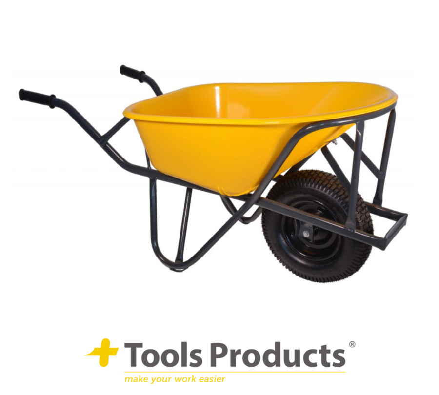 +Tools® pro-line stratenmakers Kruiwagen HDPE 90 L