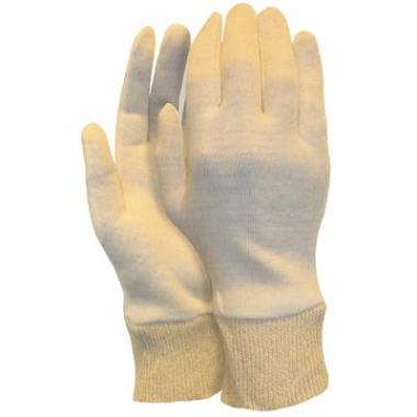 Interlock handschoen, herenmaat met manchet (325 grams)