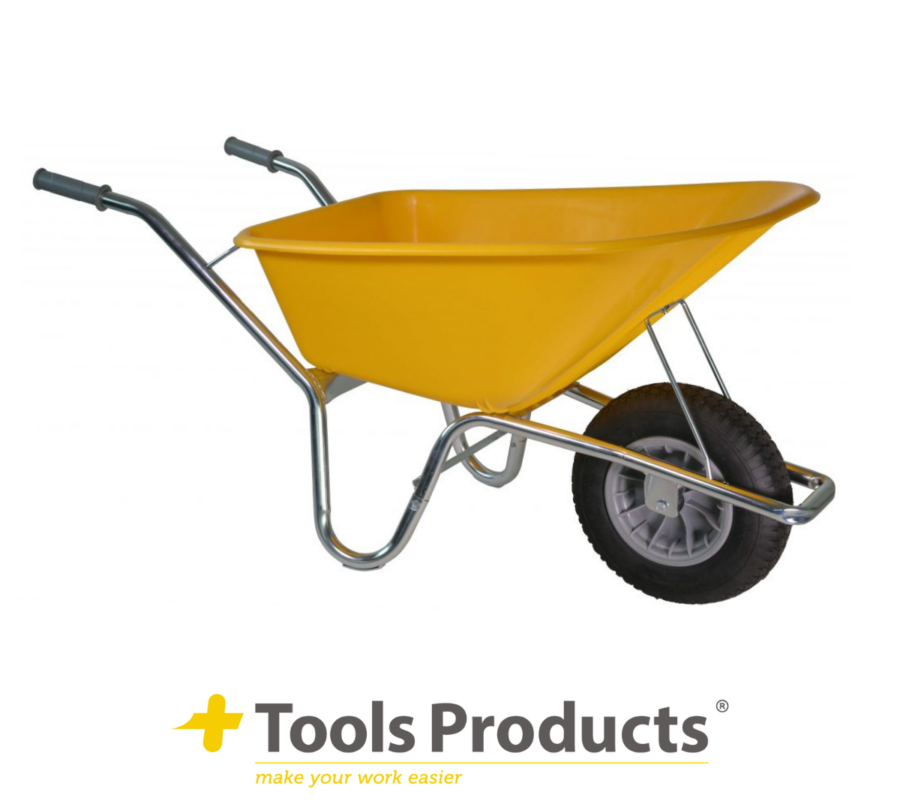 +Tools® Bouwkruiwagen Basic HDPE 100L