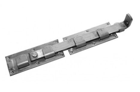 Overslaggrendel   430mm  Thermisch verzinkt 5 stuks