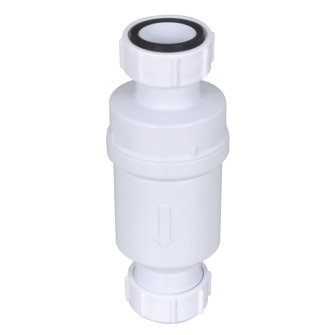 McAlpine Macvalve-11 waterslotloos sifon, 1½" x 40 mm wartel x klem