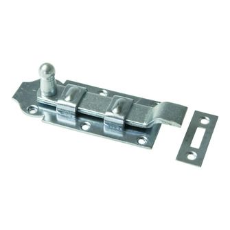 Schuifje vlak   80mm  RVS 10 stuks