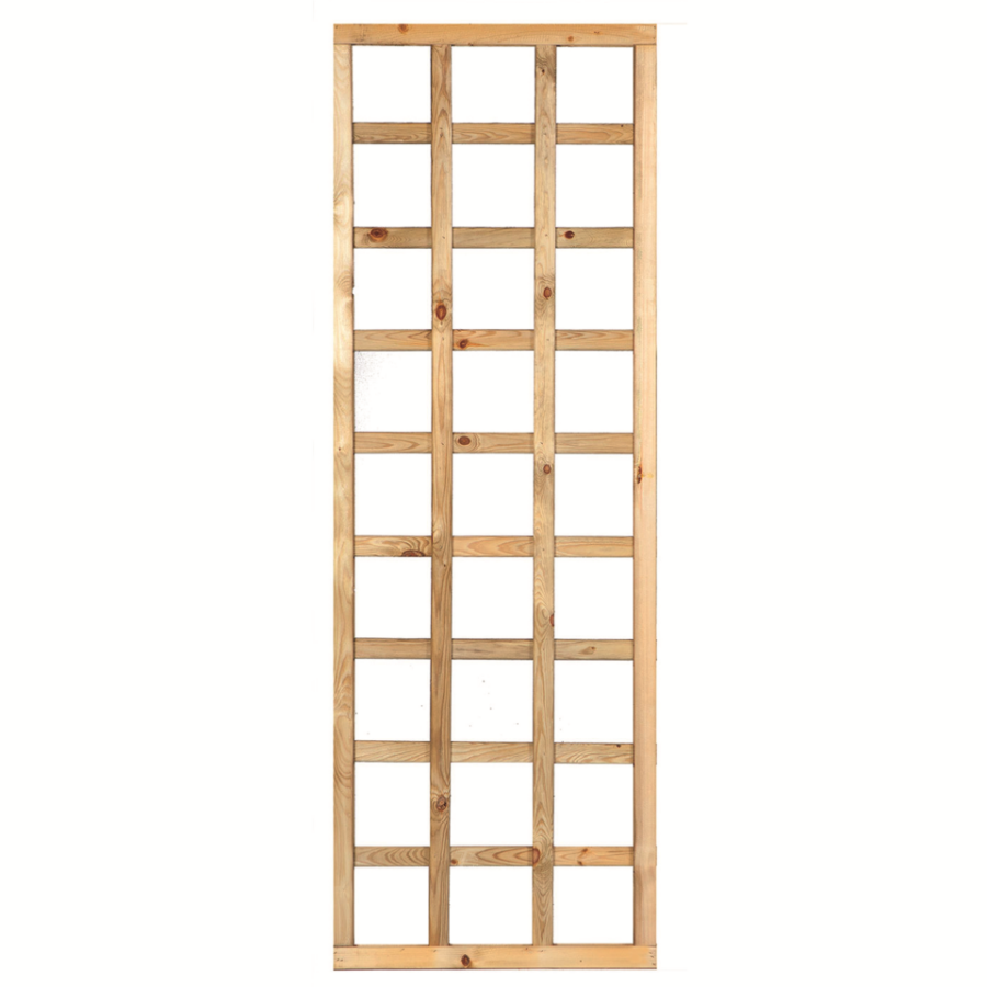 Trelils recht met rechte lijst B60xH180cm