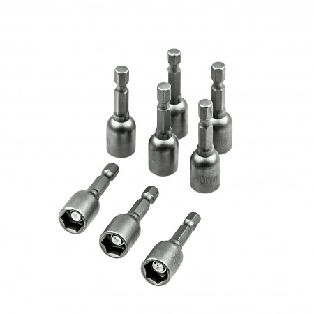 Hex bit with magnet - 1/4" 8