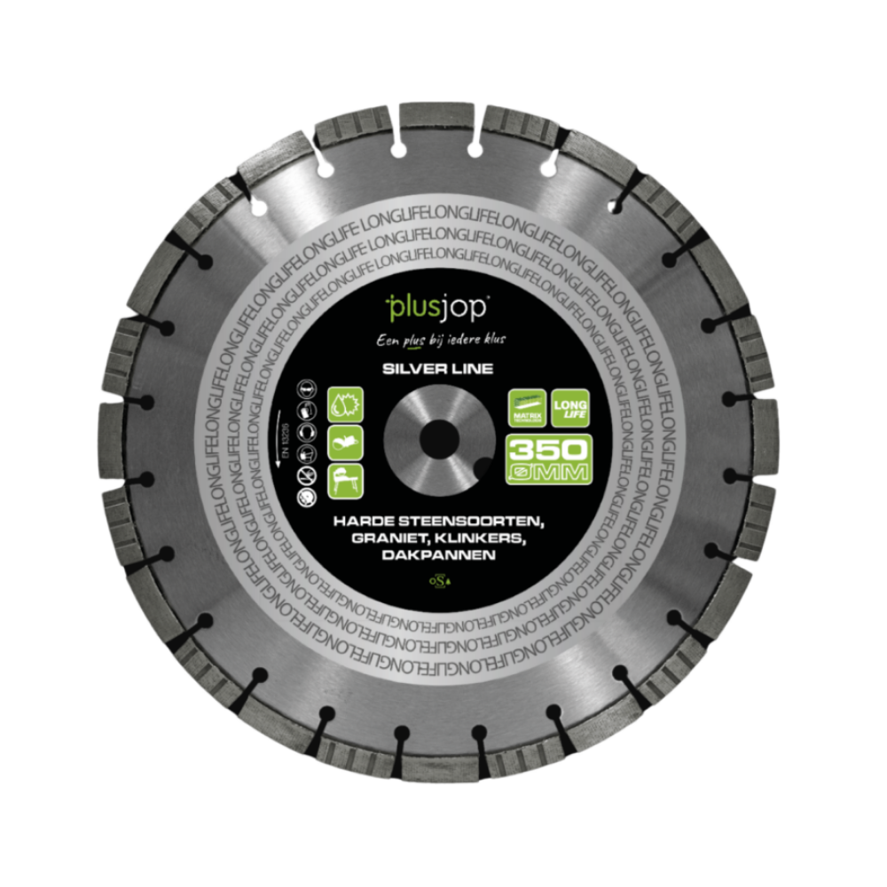 Plusjop® Diamantzaagblad Silver-Line Longlife 350x25,4 mm