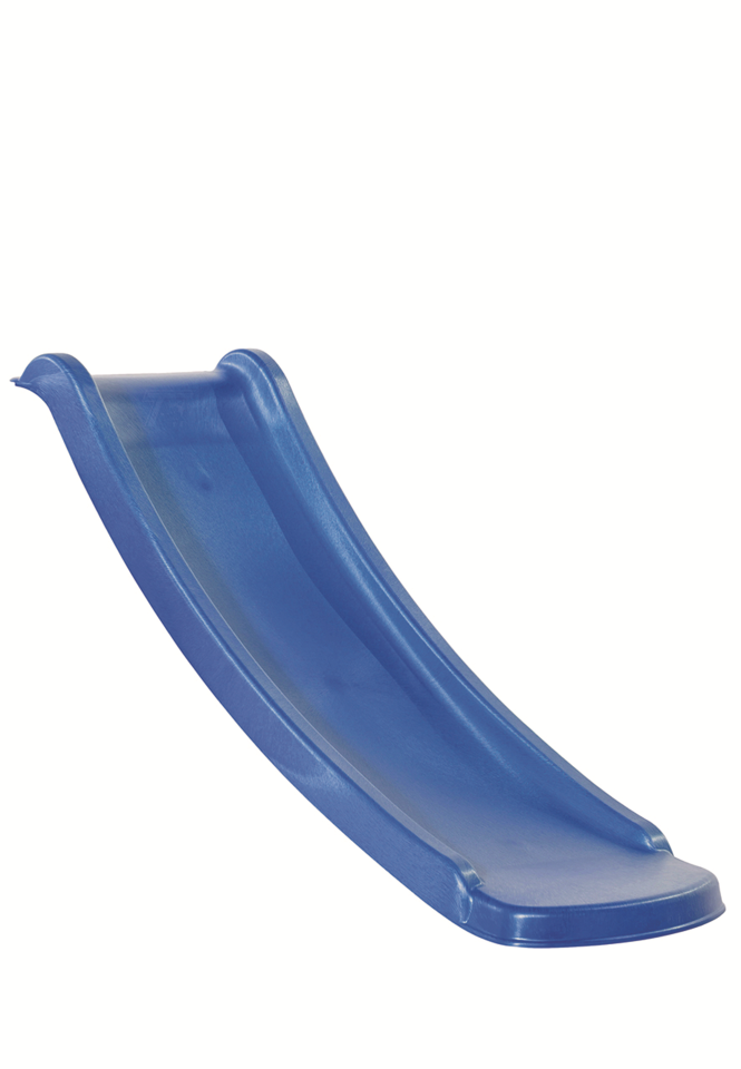 Glijbaan kunststof 130cm Blauw