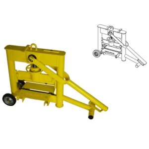 Steenknipper 1 spindel, B 330 - H 120 mm "Easy Turner"