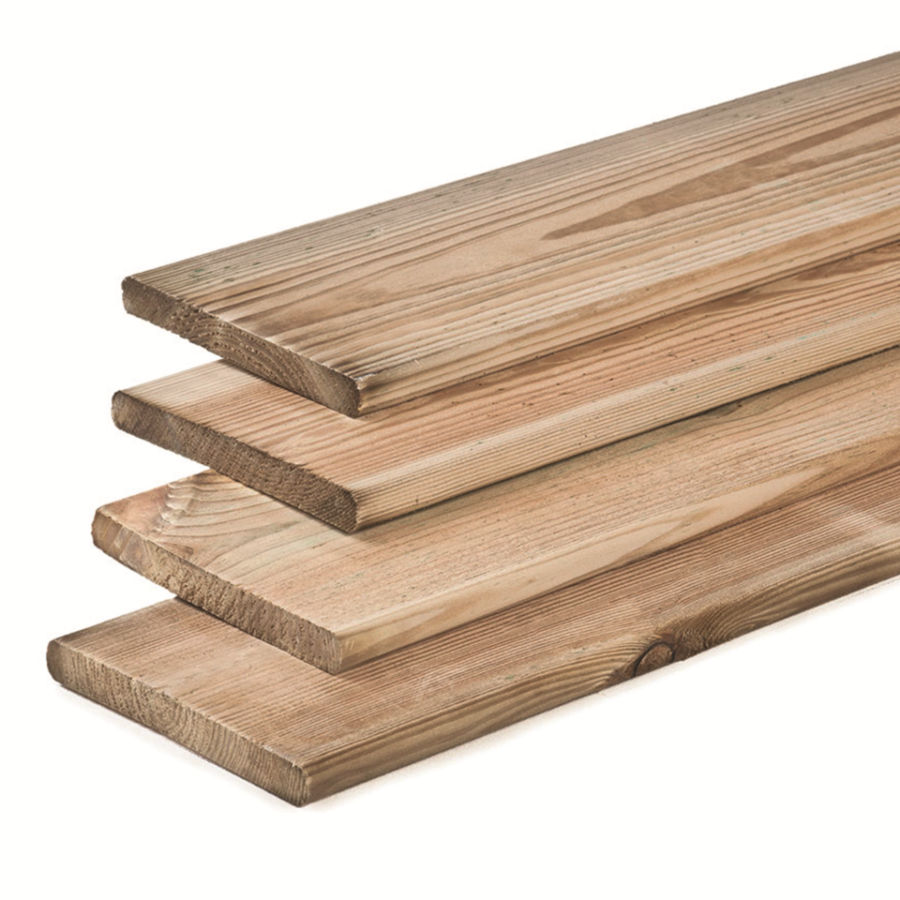 Plank Midden-Europees geïmpregneerd grenen 1.5x14.0x300cm