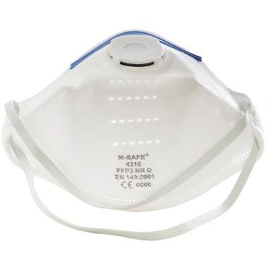 M-Safe 4310 stofmasker FFP3 NR D met uitademventiel