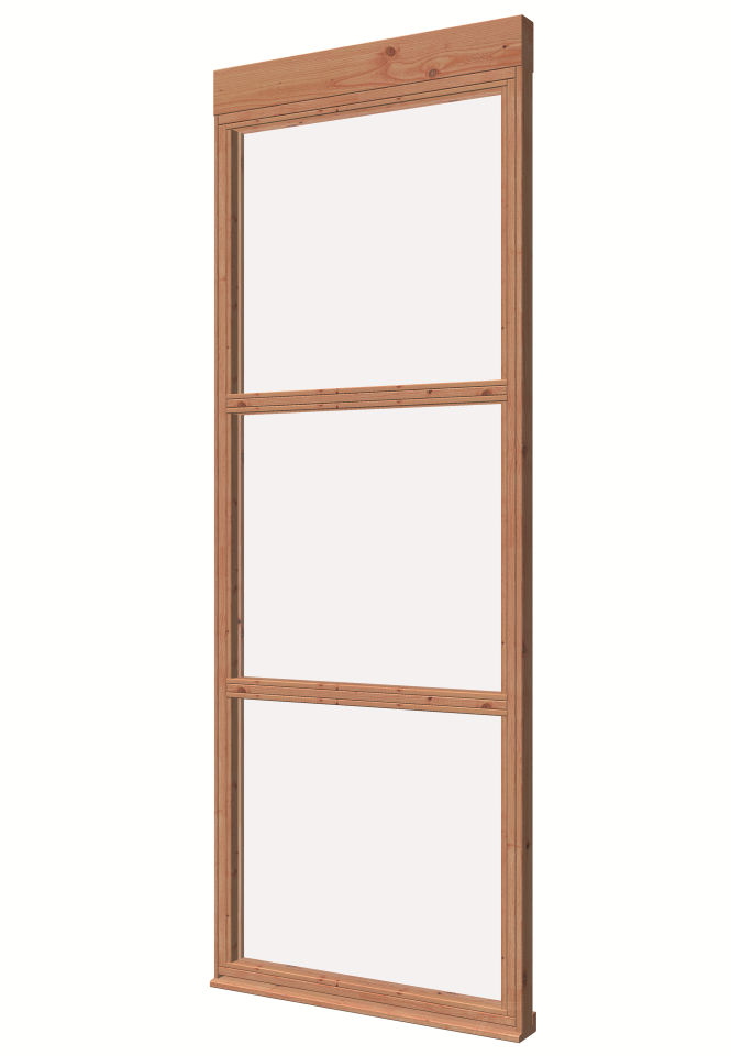 Glaswand De Luxe Type AnB84.5xH230cm