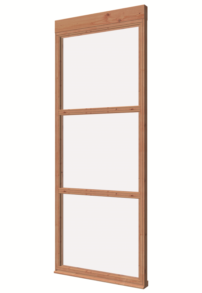 Glaswand De Luxe Type BnB89.1xH230cm