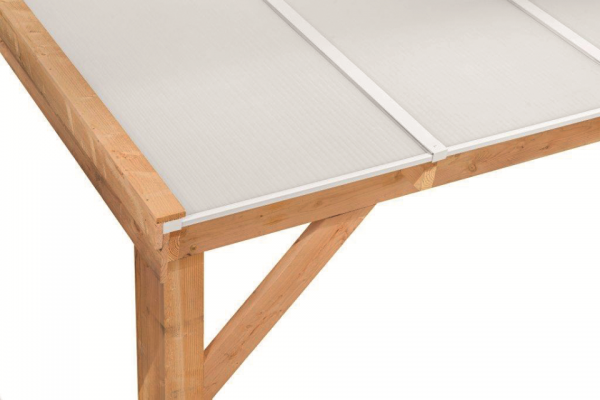 DHZ Veranda polycarbonaat platen B500xD400cm