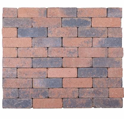 Kobblestones 20x6,5x6,5 cm Bruin-Zwart