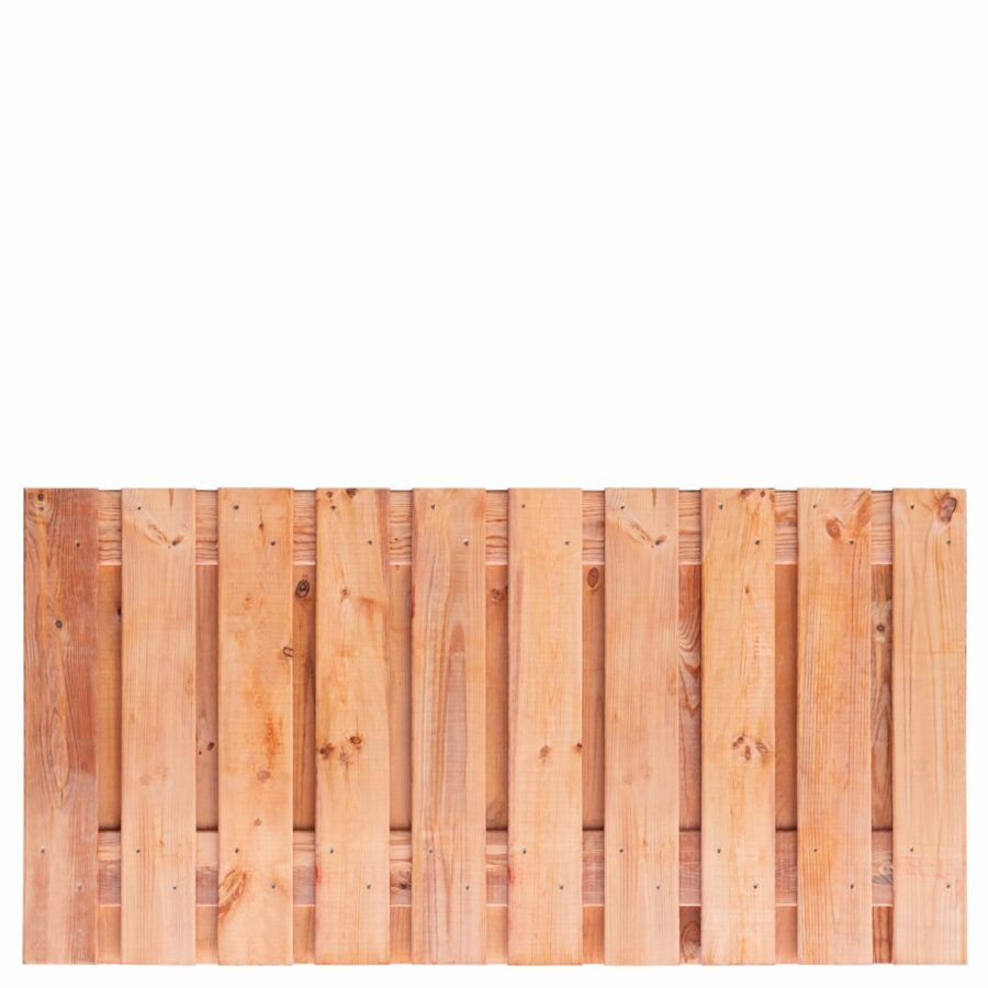 Tuinscherm - Red Class Wood - 90
