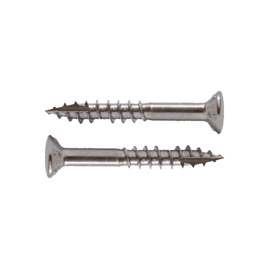 Spaanplaatschroeven RVS 410 4 x 30 mm Torx 20 met Snijpunt - 200 stuks