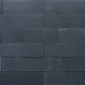 Palissade blokken 60x15x15 cm | antraciet | strak