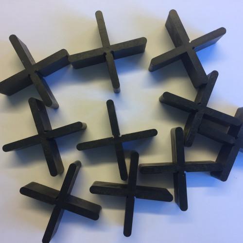 Voegkruis zwart 5 mm 5x19x55 mm
