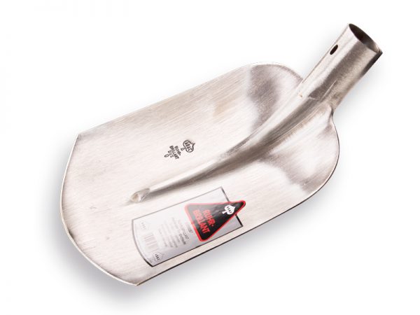 Schepbats RUHR-BRILLANT, extra gehard, blank GEPOLIJST ½ 23cm bij 33,5cm