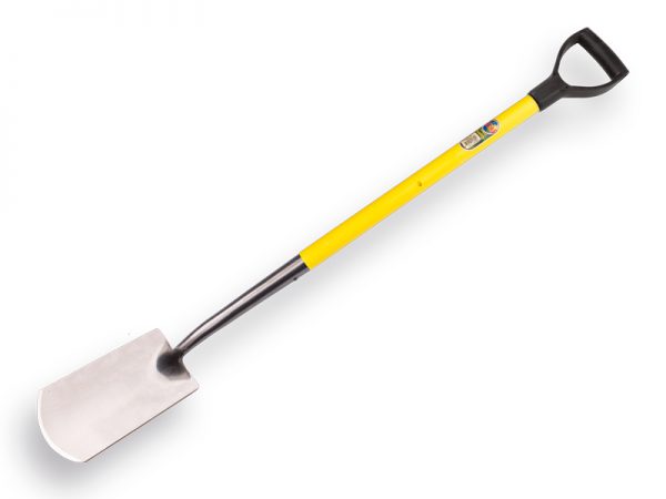 Spade ATLAS DIAMANT GEPOLIJST,  met Fiberglas D-steel.  Totale lengte 110 cm