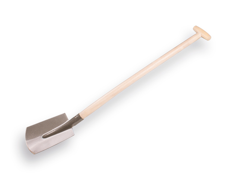 Hobbyspade ACTIE  grijs, met T-steel 90 cm