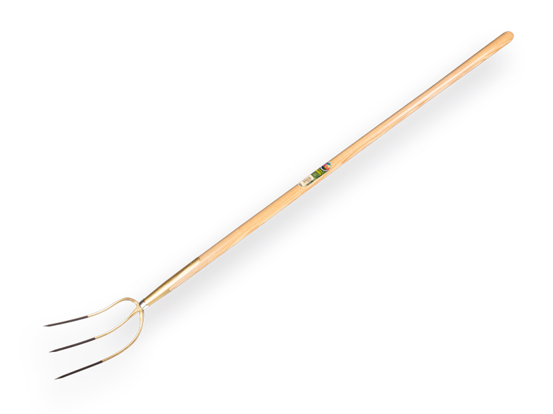Hooivork OFFNER  3 tands,  met essen steel 150 cm