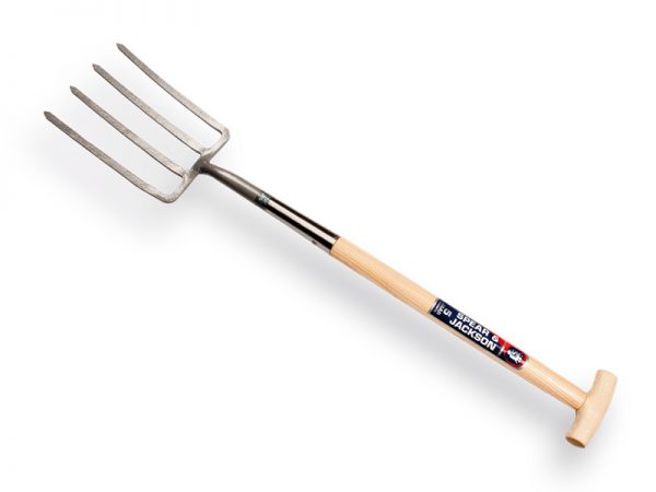 Spitvork SPEAR & JACKSON  type 1650 TQ  met essen T-steel