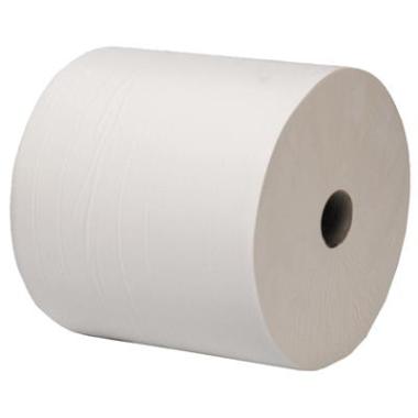 4-laags Maxirol poetsrol, 380 m x 37 cm, cellulose, wit