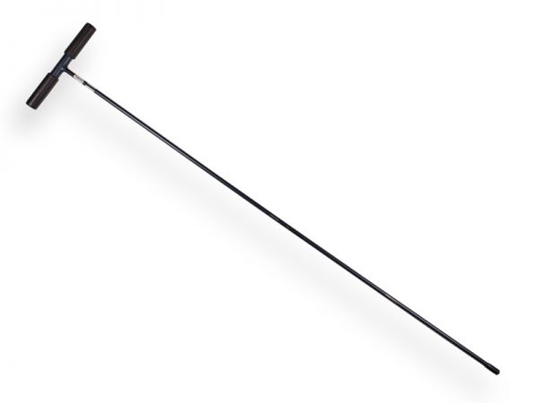 Leidingprikker 150 cm met metalen staaf, DE WIT