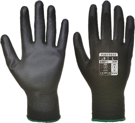 PU Palm Handschoen (12 pak), Portwest A129