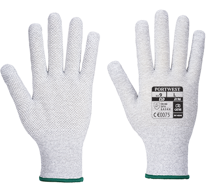 Antistatische Micro Dot handschoen, Portwest A196