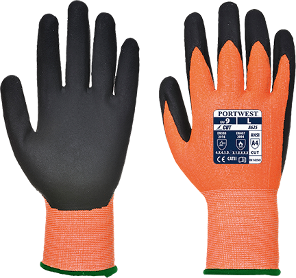 Hi-Vis Snijbestendige Handschoen, Portwest A625