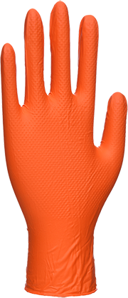 Portwest Oranje HD Disposable Handschoen, Portwest A930