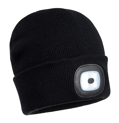 Oplaadbare Dubbele LED Beanie