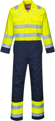 Hi-Vis Anti-Static Bizflame Pro Coverall, Portwest BIZ7