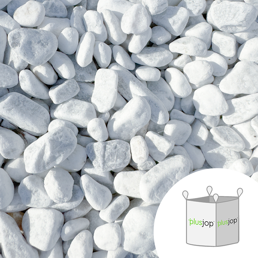 BigBag Carrara Rond 7-15mm | 1000KG