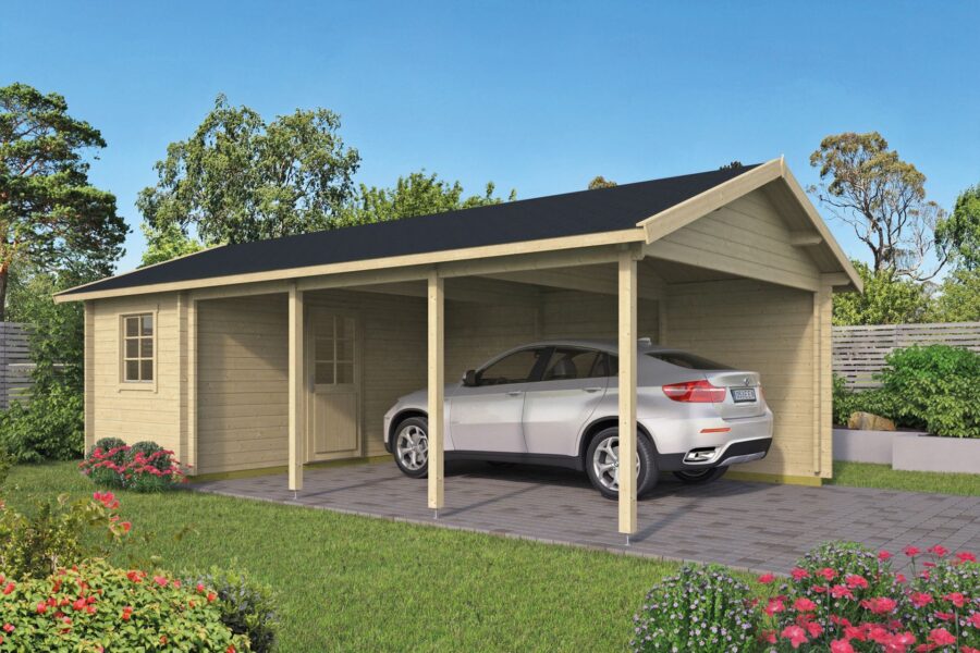 Carport/berging Ever