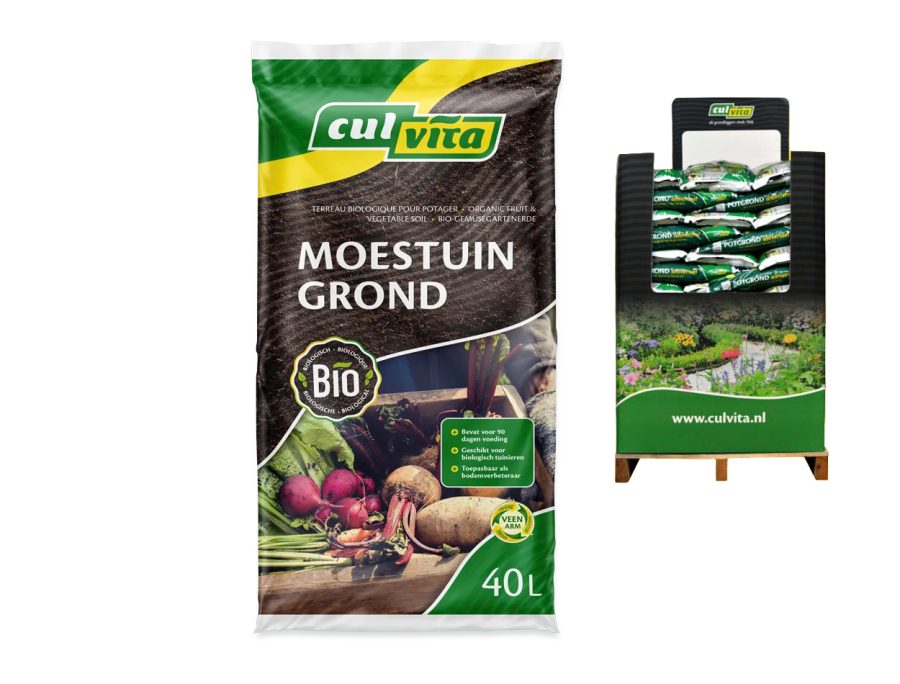Culvita Bio Moestuingrond Mini-Pallet 20x40L (800L)