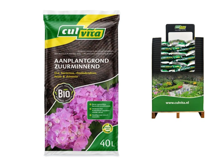 Culvita Aanplantgrond Zuurminnend Mini-Pallet 20x40L (800L)