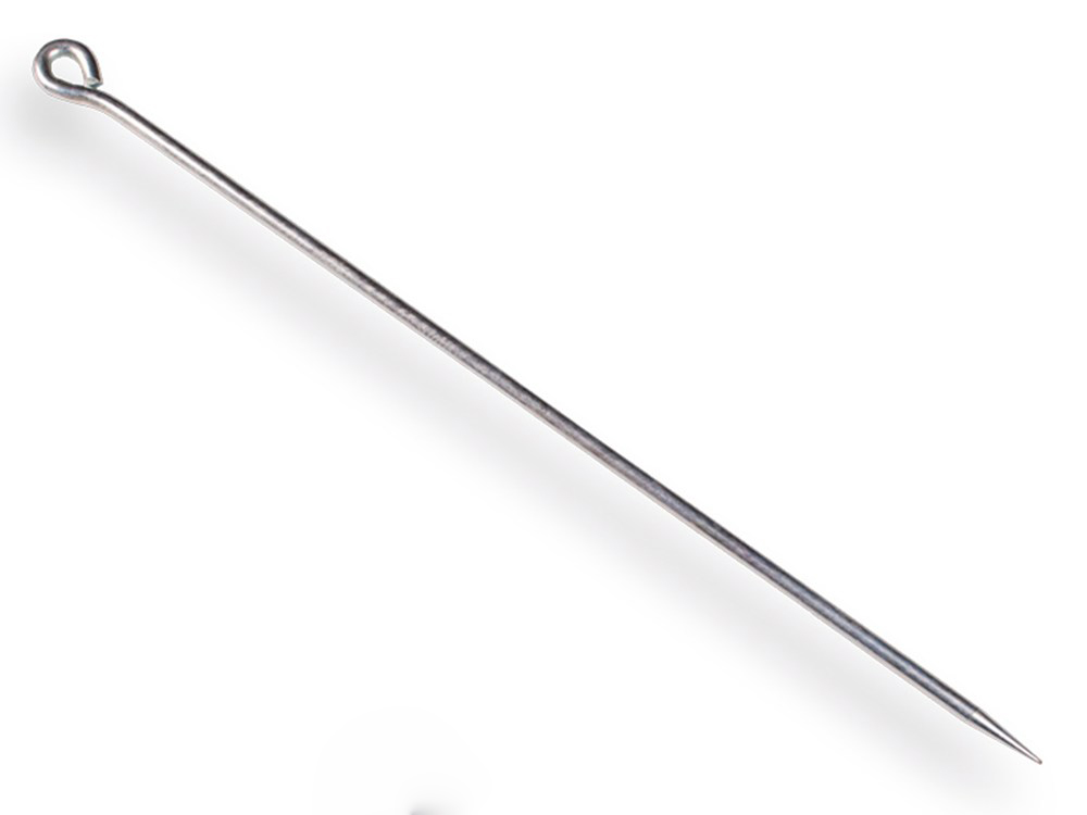Draadpen met oog 600 x 10 mm | verzinkt
