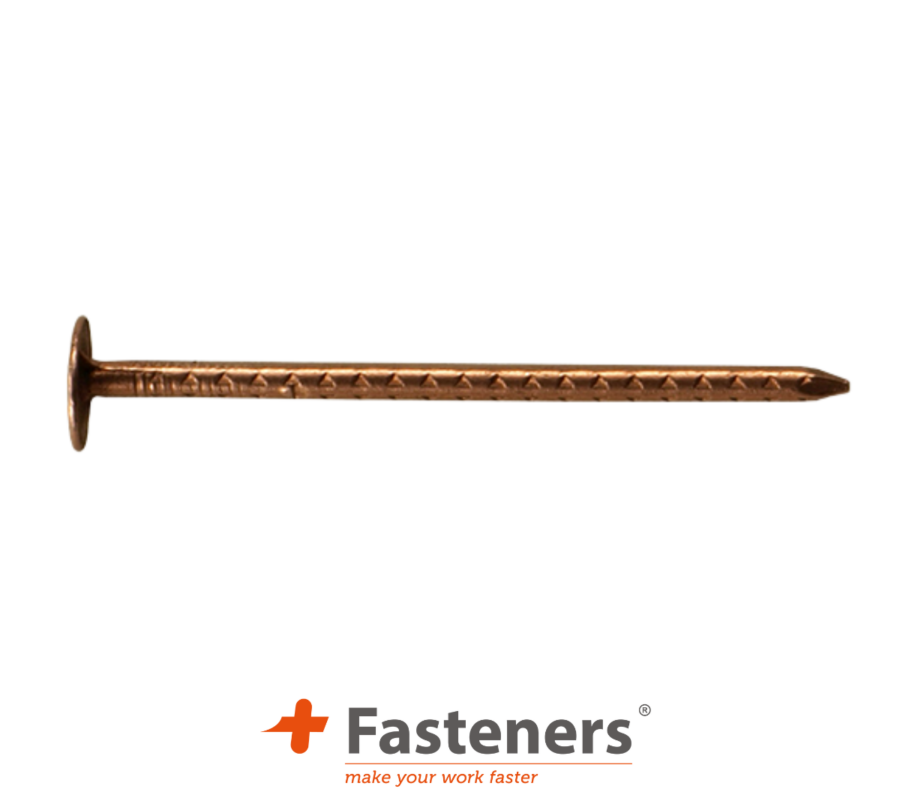 +Fasteners® Asfaltnagels   D.1160B Ø3,00x65 Koper 2,5kg