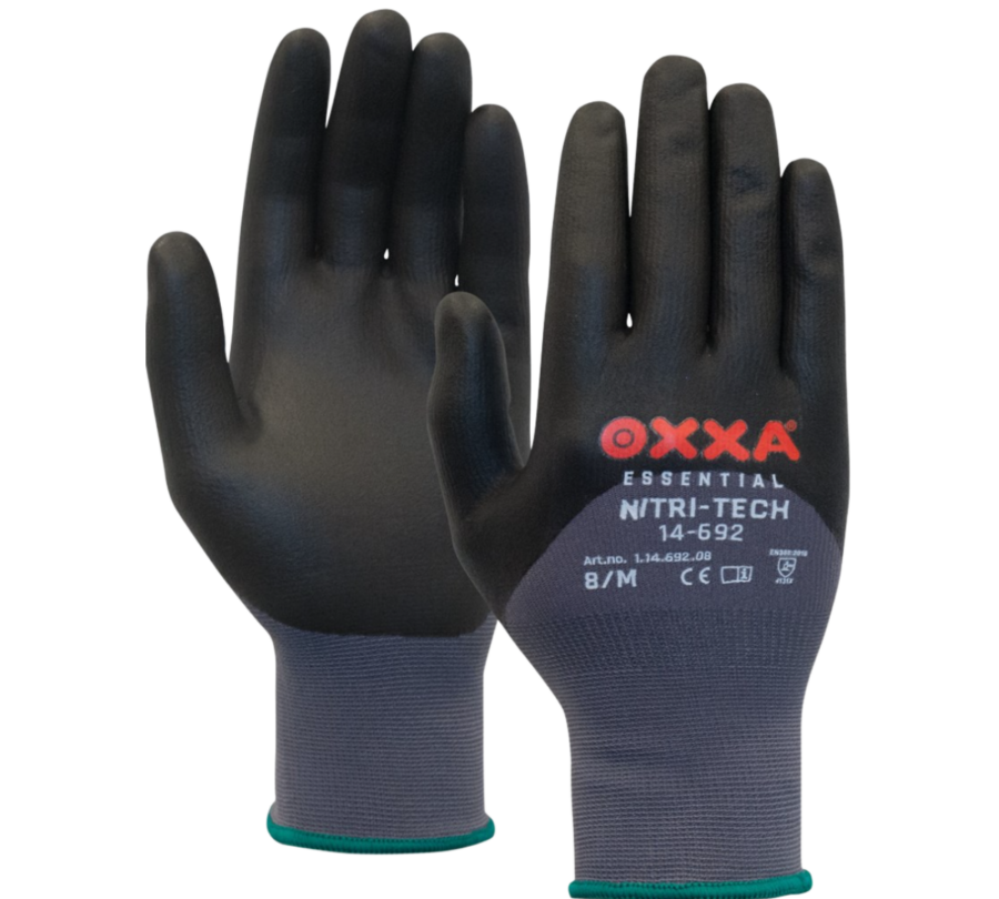 OXXA Nitri-Tech 14-692,zwart/grijs