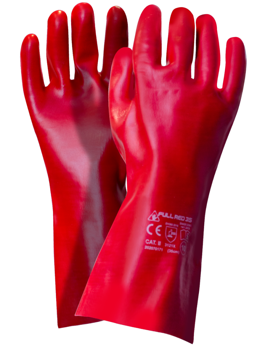 Full red 35 Handschoen