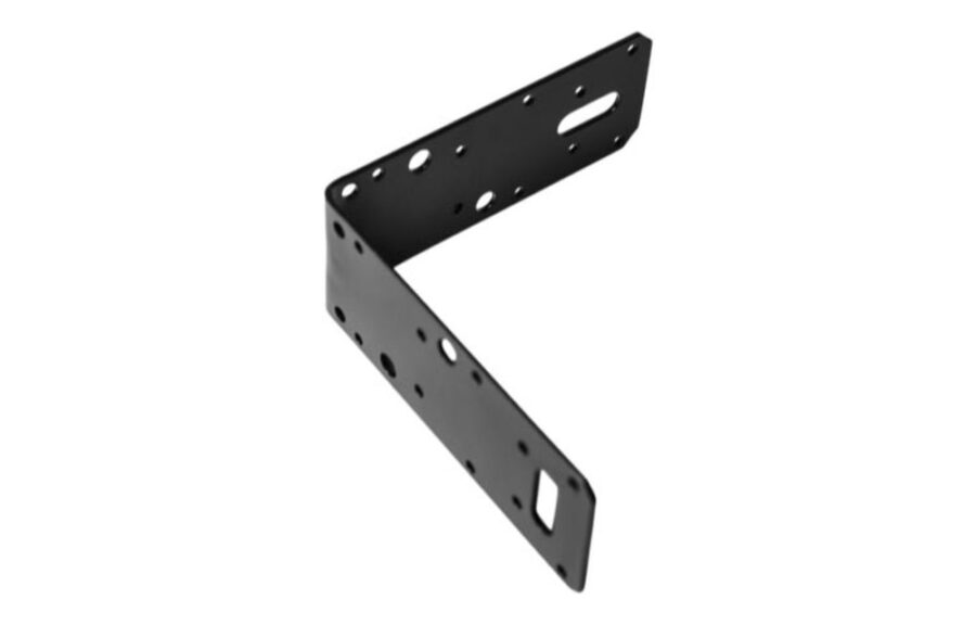 Corner anchor 50x50x35mm Black Galvanized