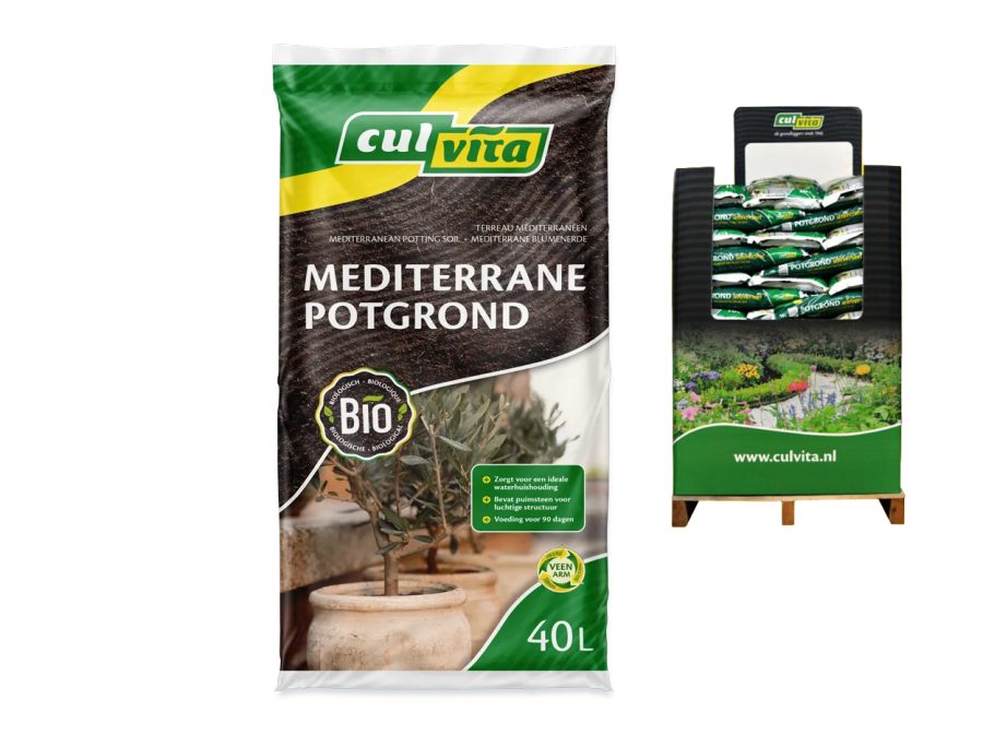 Culvita Mediterrane Potgrond Pallet 70x40L (2800L)