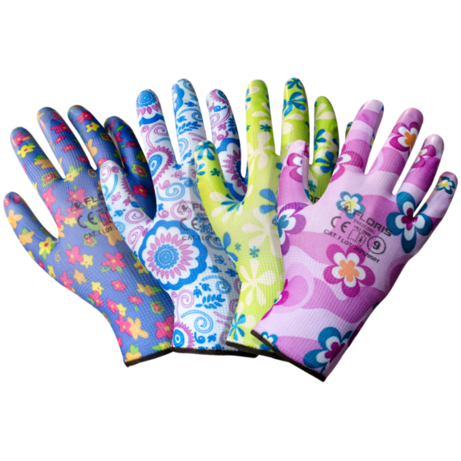 +Safety Dames Tuinhandschoen-12 paar