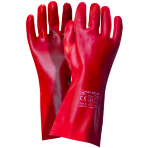 Full Red 35 PVC Werkhandschoen