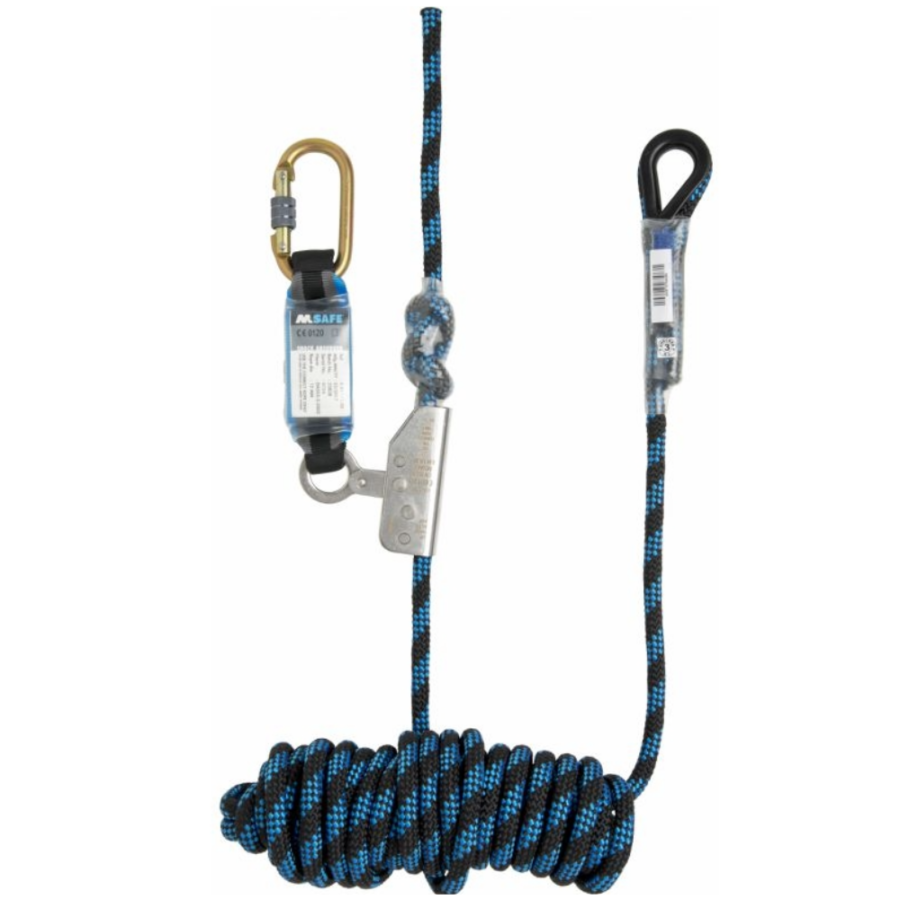 M-Safe 4111 rope Grab valstopapparaat met valdemper en lijn