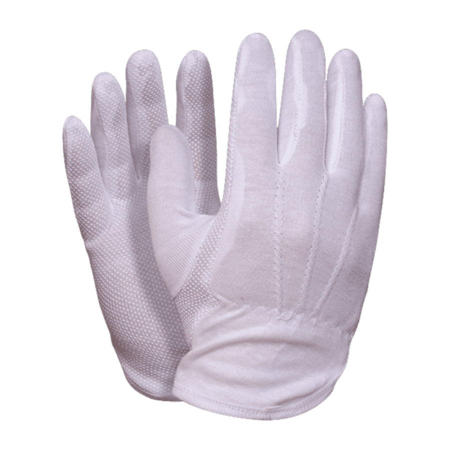 +Safety® Mikrop Katoenen Handschoen