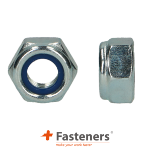 +Fasteners® Zeskant Borgmoer Verzinkt M10, 200 Stuks