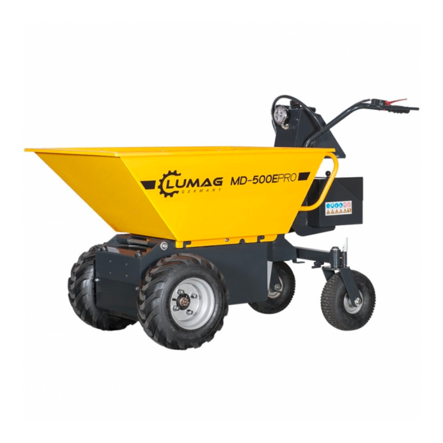 Lumag Accu Dumper MD500EPRO